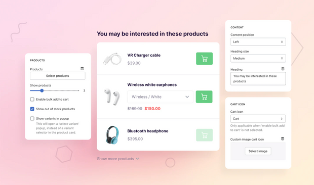 Products are easily linked using SKU, Barcode, or title