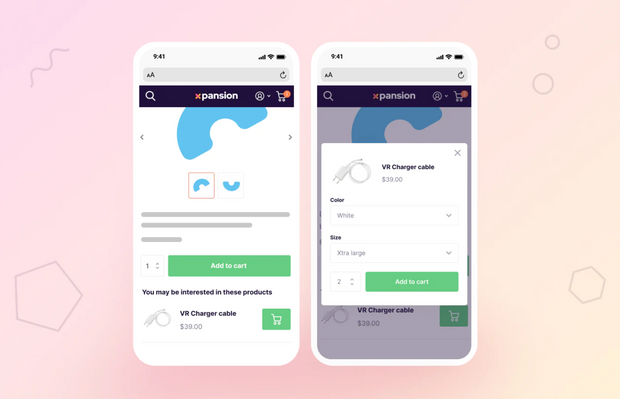 Seamless integration on mobile devices