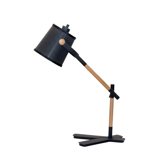 Desk lamp Ben Adjustable 30 cm Steel Black